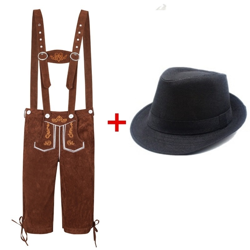 外国貿易wish熱売成人男性ビールズボン帽子セットドイツミュンヘンビール祭り服装男性服|undefined