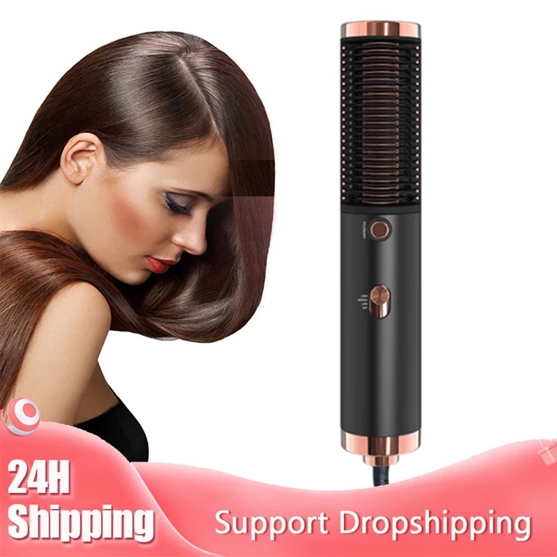 Care New Home Blowing Hair Curl Styling Stick Set Tubo Pettine ad aria calda_voghion.com