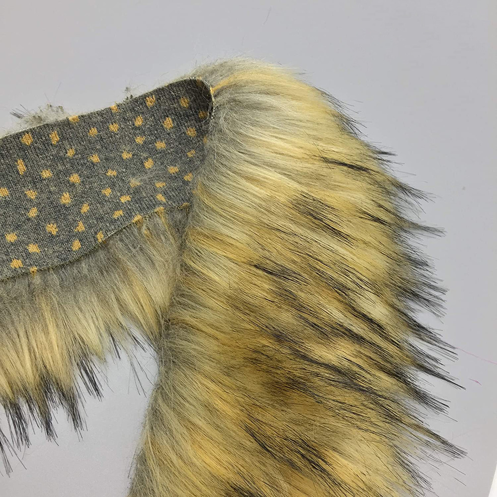 Cuello de piel sintética estilo europeo y americano para Hanfu, ribete de piel sintética para decoración navideña.