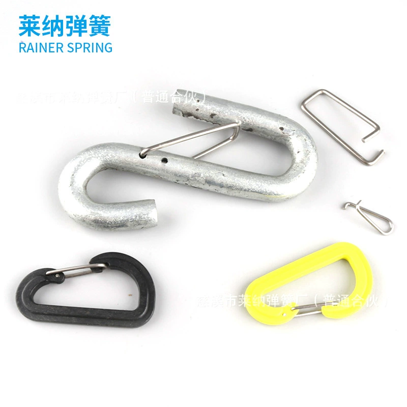 D-образная альпинистская Пряжка пружинная Пряжка пружинный крюк