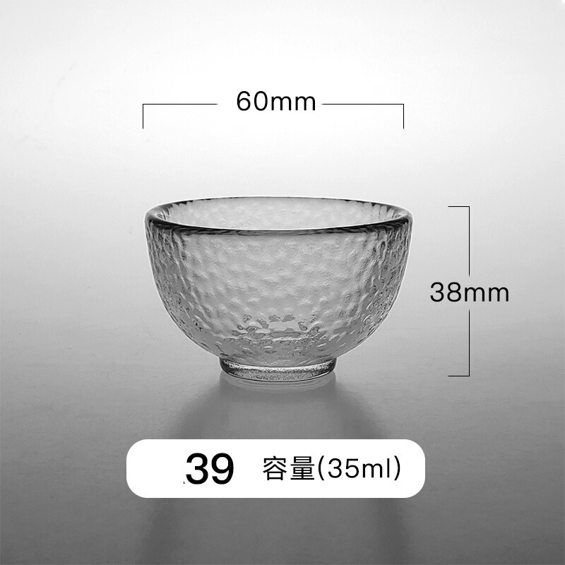 日本式ガラスカップ家庭用透明主人カップ|undefined