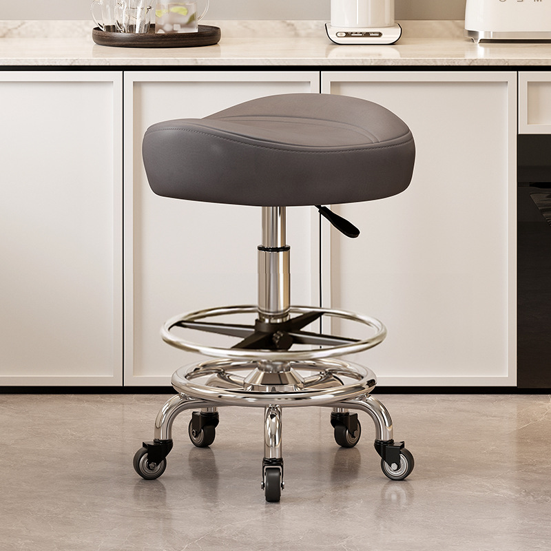 Silla de montar, cocina, cocina, cocina, cocina, silla especial, cajero de recepción, taburete alto, telesilla de rueda universal, taburete de peluquería de belleza