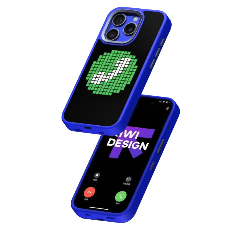 跨境新款发光手机壳可任意换图炫酷手机壳diy适用于iphone15-16|undefined