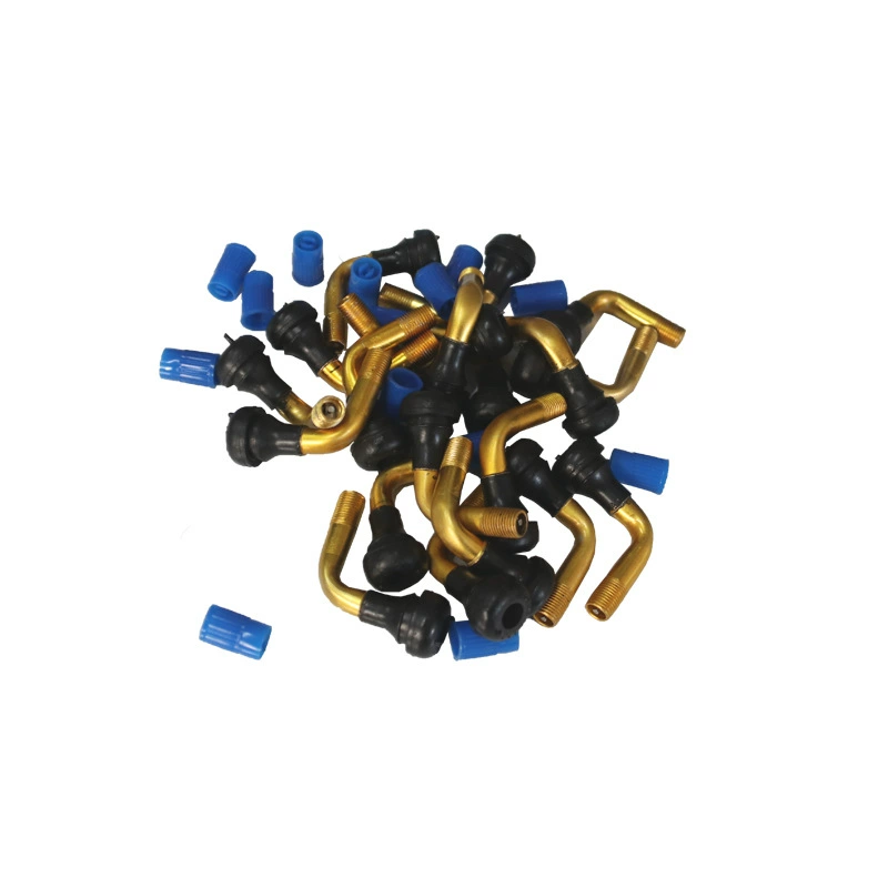 Электромобиль воздушная насадка для шин аккумулятор автомобильный клапан для вакуумных шин алюминиевый стержень Средний Малый размер PVR40 50 60 согнутая насадка