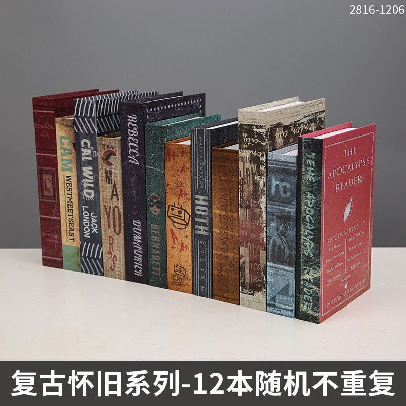 2816-1206-Retro Nostalgia Series-12 libros Trate de no repetir