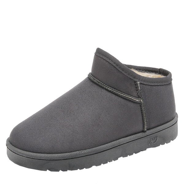 Winter comfortable keep warm universal insulated boots flat