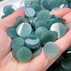 天然青水翡翠丸牌無事牌手作りDIYブレスレットペンダントジュエリーアクセサリー卸売ネックレス用ビーズ
