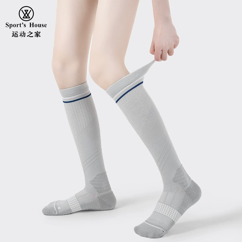 Женские компрессионные носки с высоким голенищем Sport's House antibacterials breathable quick-drying pressure sports socks
