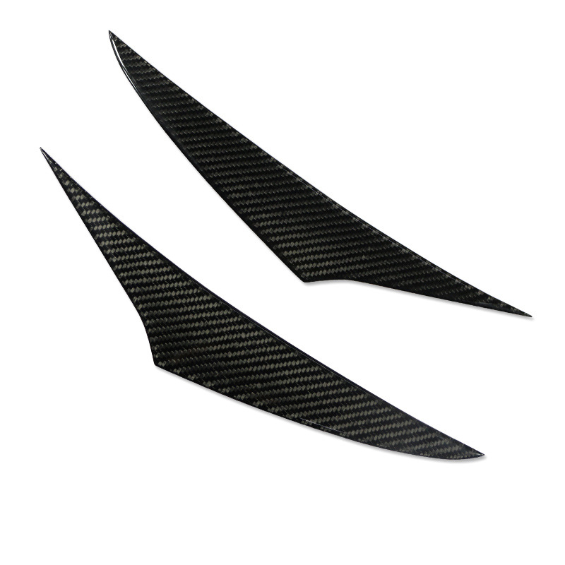 KXQ/卡锡祺 – Carbon Fiber Headlight Lamp eyebrow - 17-19-headlight-eyelids-pair-hatchbacksedan