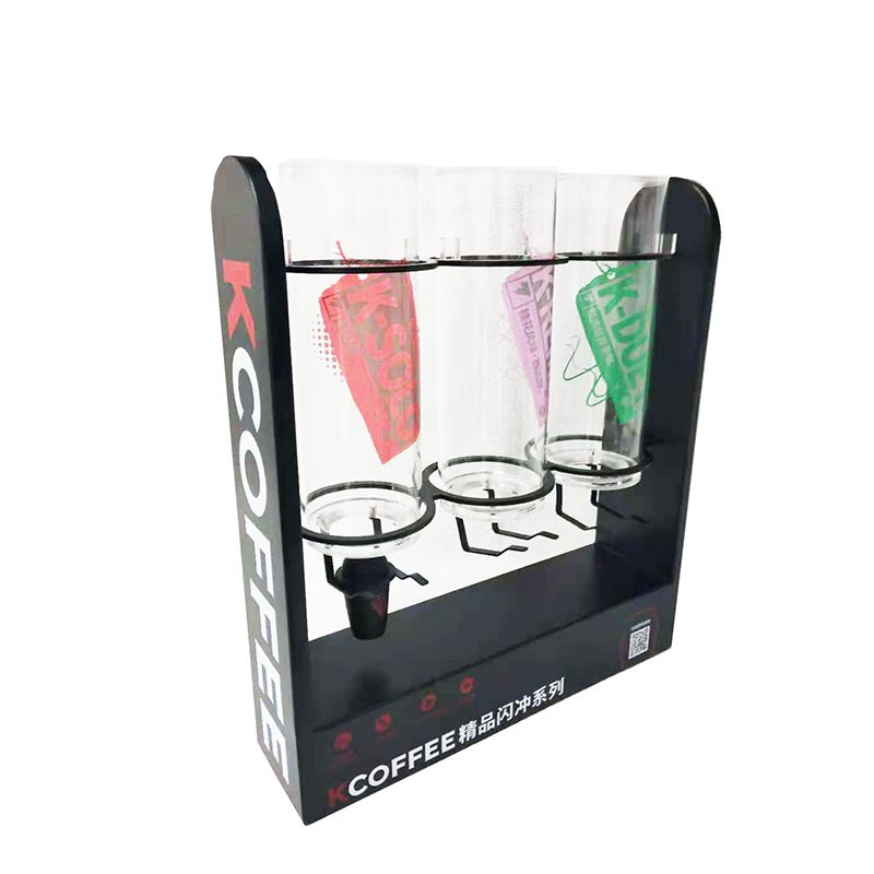 工厂批发亚克力咖啡胶囊陈列架速溶咖啡陈列盒防尘展示架收纳盒子