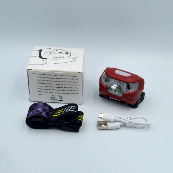Inductive model red: strong light battery life 10 hours - 1200 mAh - 5 watts