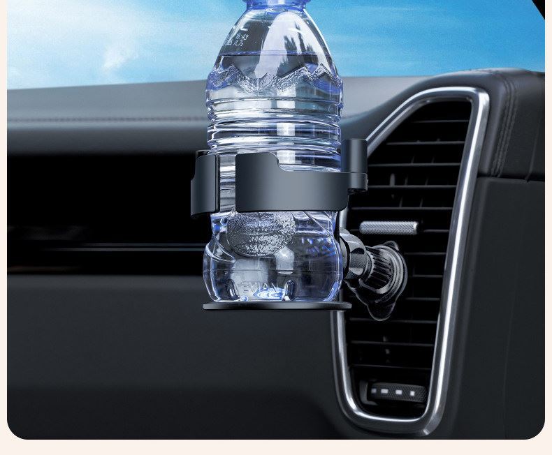 Car-mounted cup holder, milk tea cup holder, car air conditioning vent ashtray holder, beverage rack, multifunctional