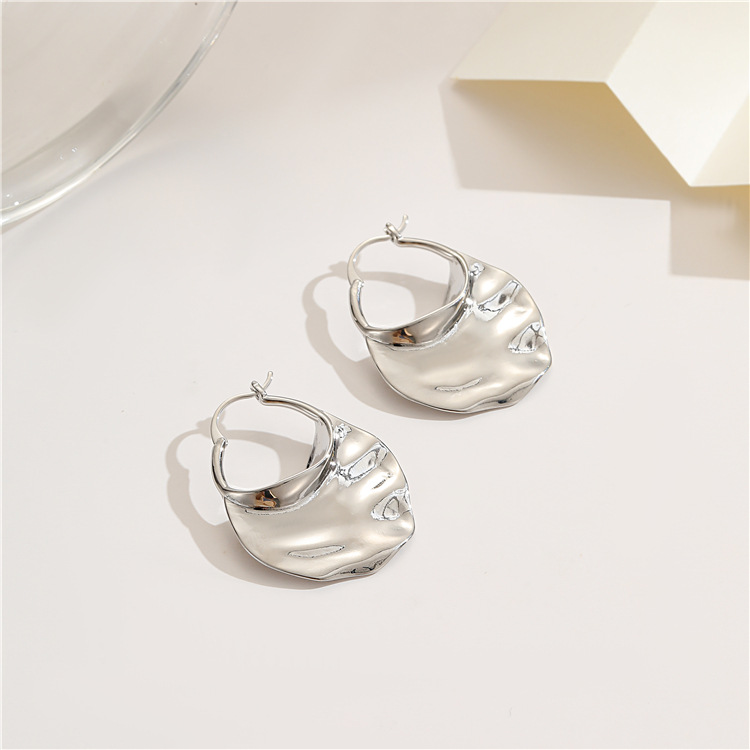 Fashion Heart Shape Copper Earrings 1 Pair