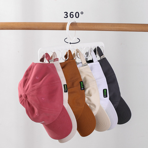 Hat rack, socks rack, rotatable 8-hanging windproof underwear rack, multi-functional home wardrobe storage