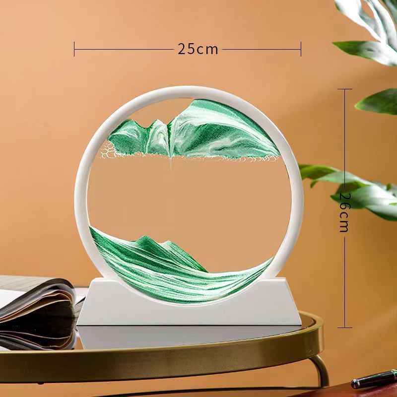 Quicksand pintura decoración 3D tridimensional reloj de arena Arte Creativo dinámico descompresión salón Oficina escritorio decoración regalo