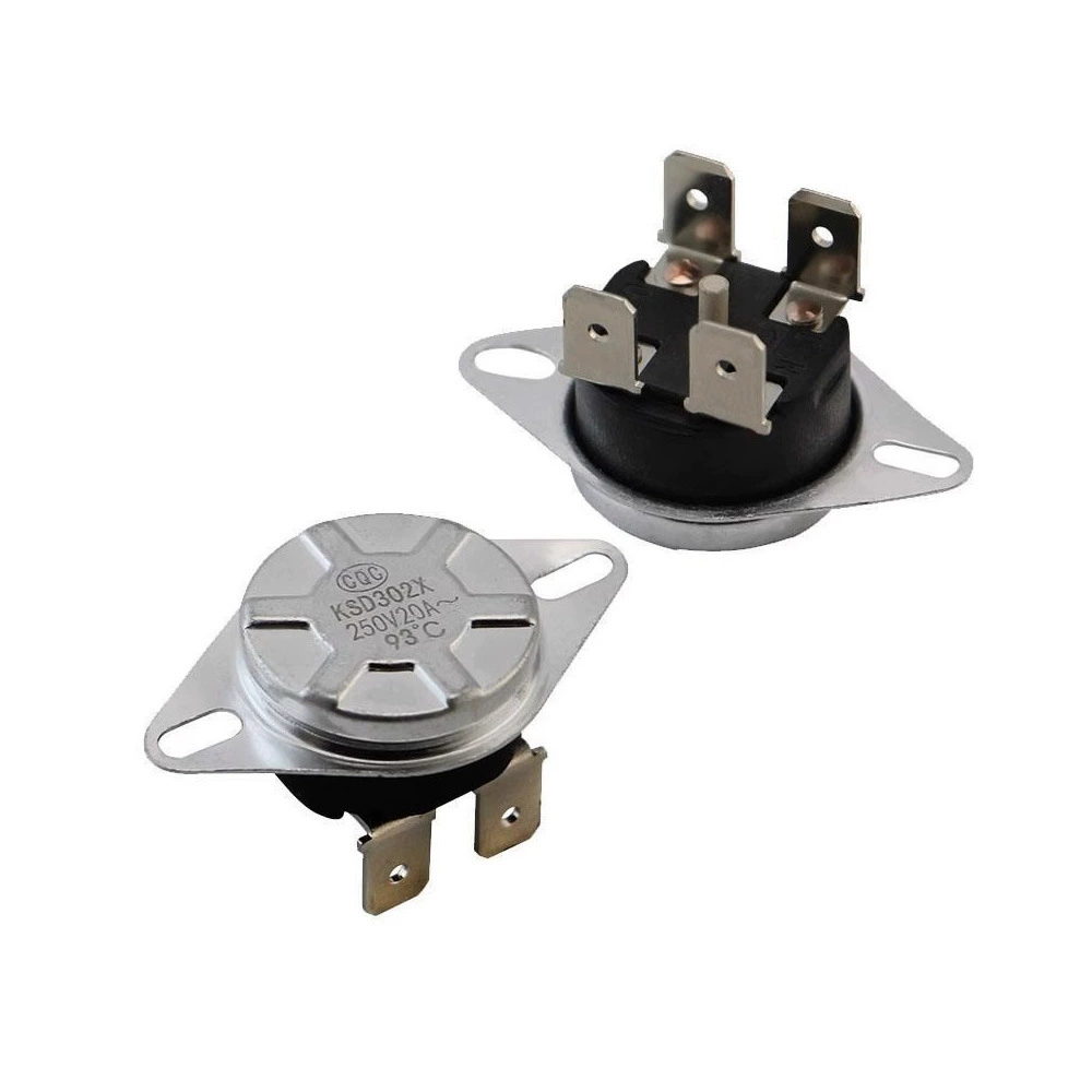 Thermostat, protective switch key with accessories, 92 degrees, 16A, 20A, 93 degrees