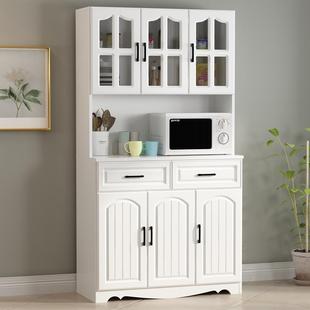 European Style Kitchen Sideboard Simple Cupboard Simple Storage Cabinet Living Room Cabinet Restaurant Tea Cabinet Multifunctional Wine Cabinet