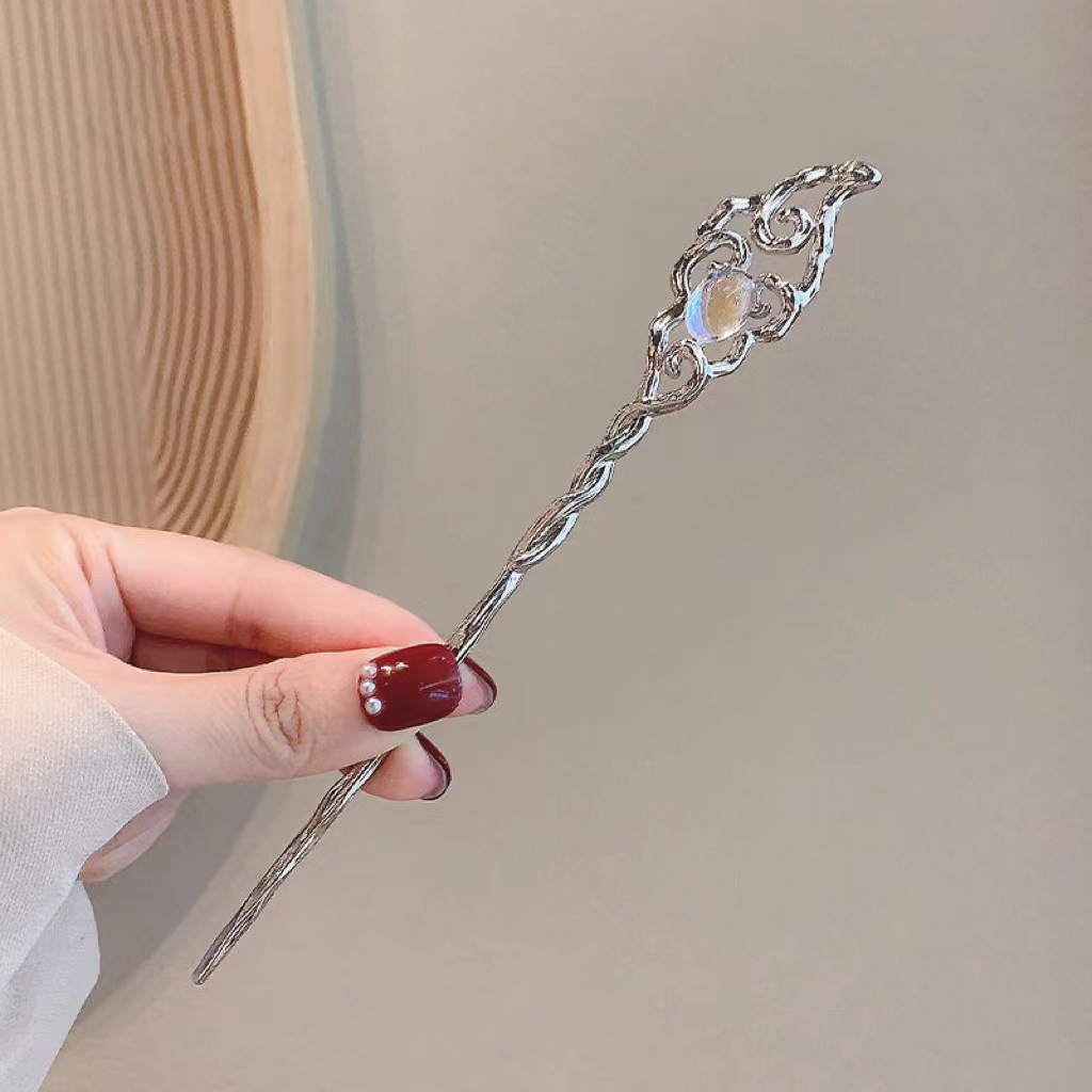 Nueva horquilla de nubes auspiciosas de estilo nacional de estilo chino para mujer