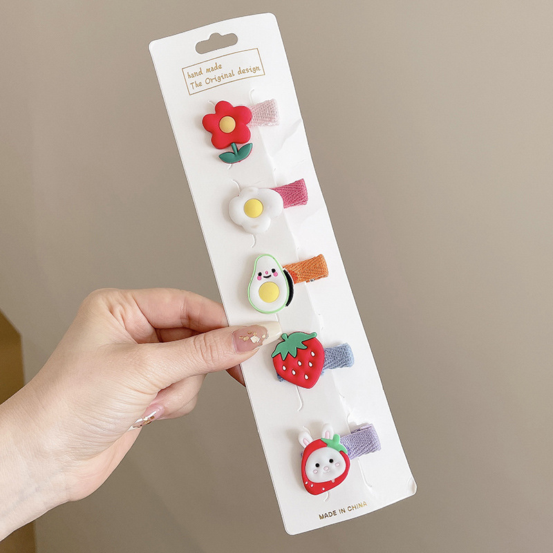 34 # Juego de cinco piezas de frangipani.