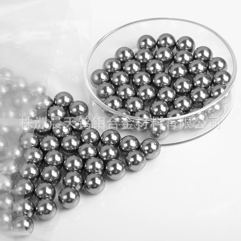 高比重钨合金球配重用钨珠假饵内置噪音响饵路亚配件95钨镍铁合金