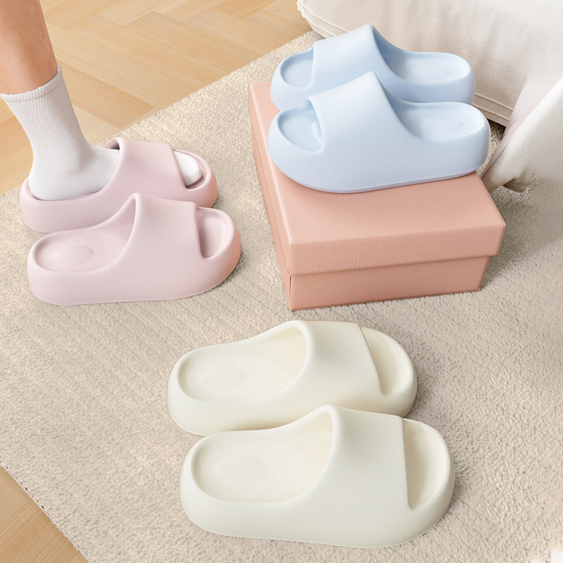 Thick-Soled Home Slippers for Women 2025 New Home Indoor Non-Slip Eva Cute Sandals for Women to Wear Outside Supermarket Wholesale Thick-Soled Home Slippers for Women 2025 New Home Indoor Non-Slip Eva Cute Sandals for Women to Wear Outside Supermarket Wholesale