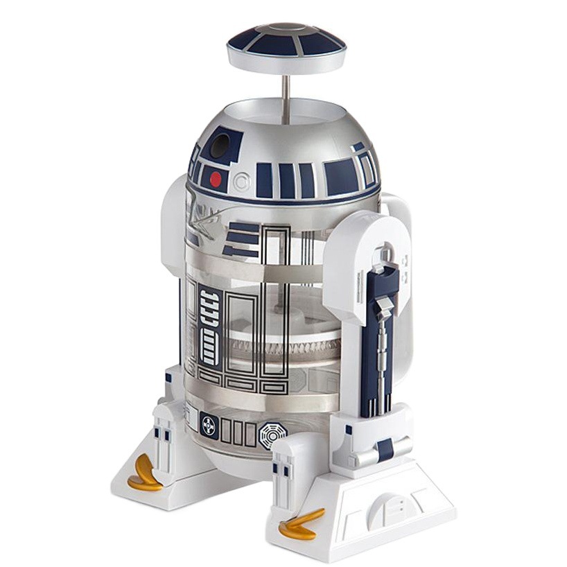Star Wars R2D2 robot mini hogar mano máquina de café cafetera olla aislamiento olla Moca presión francesa olla