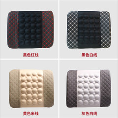 Car electric massage lumbar support car universal summer seat cushion interior supplies office back cushion