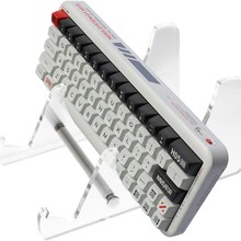 亚克力键盘展示架机械电脑键盘支架书桌透明三层电脑键盘支架