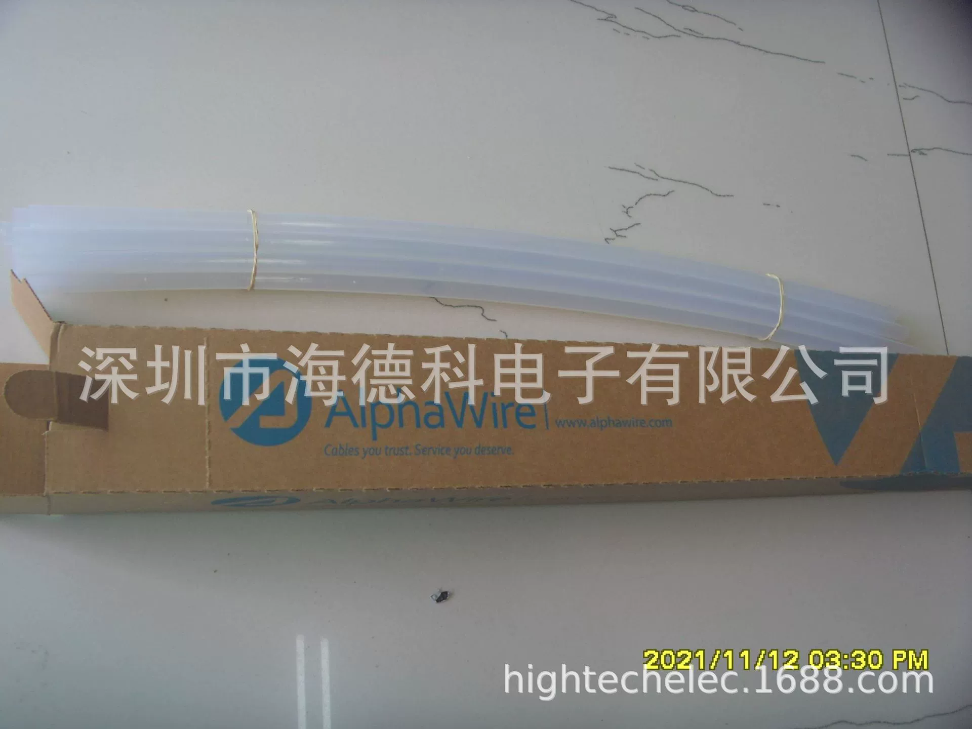 Alphawire 20awg 892019 BK005 одиночная -сердечная кабель UL1007 UL1581 ПВХ провод