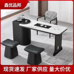 家庭用茶卓ベランダ茶卓茶卓セット現代シンプル小型岩板茶卓セット茶台