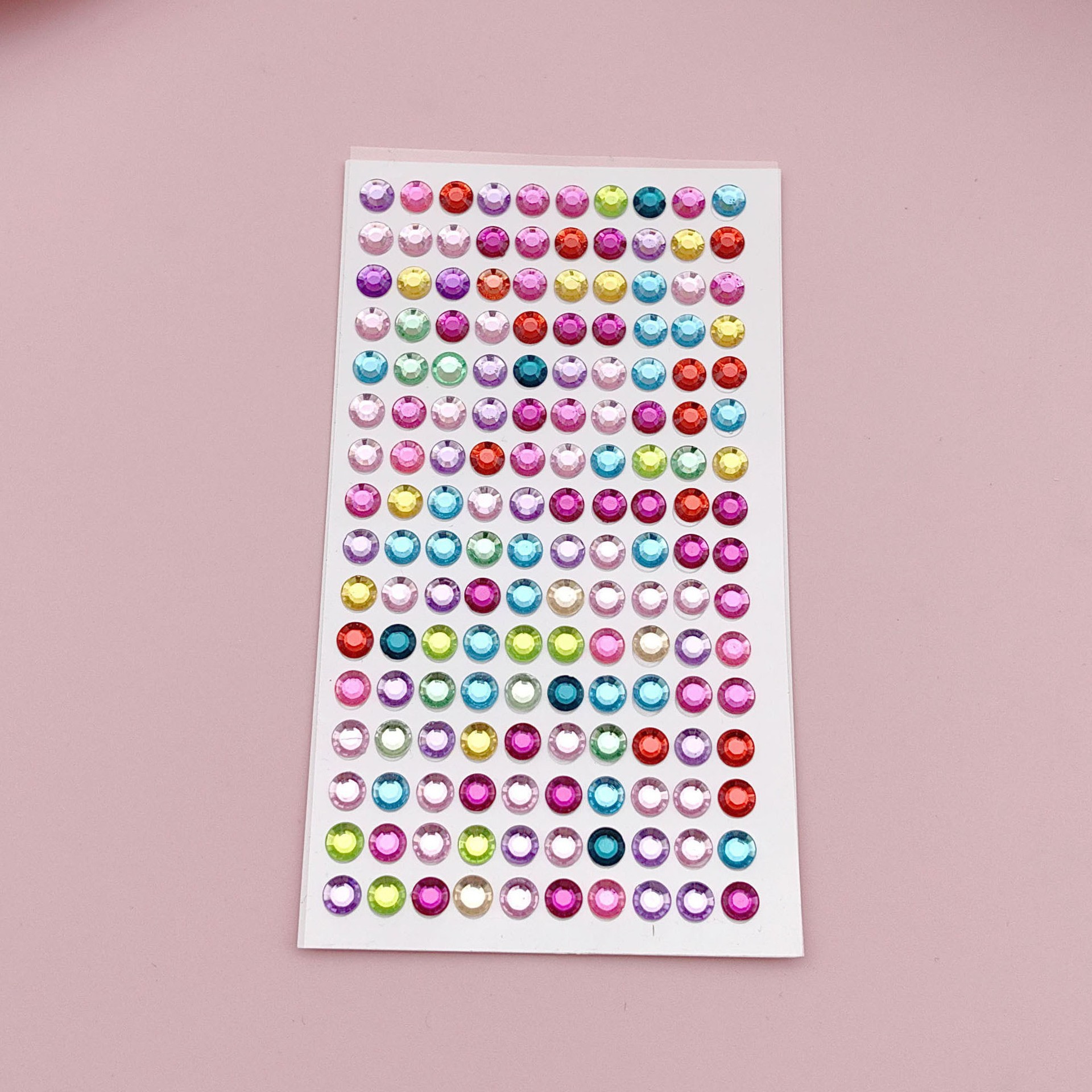 컬러 라운드 다이아몬드(6MM) 7.5*13CM