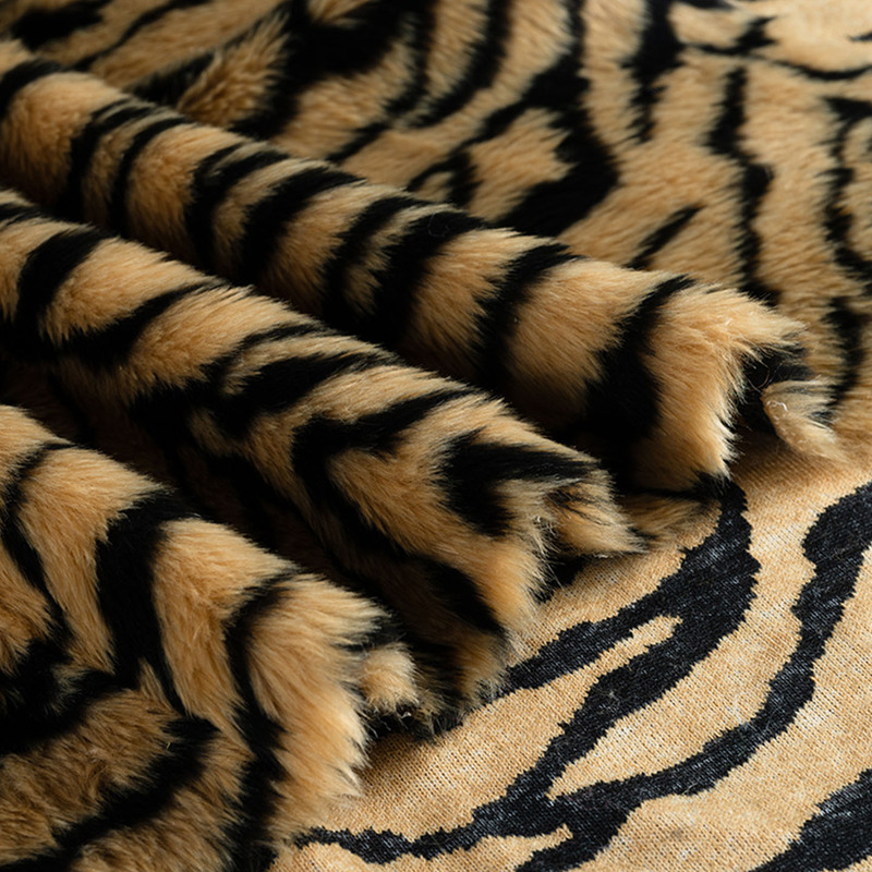 2cm Leopard Print Tiger Print Zebra Print Short Plush Fabric Artificial Fur Fabric Performance Clothing Background Cloth Handmade DIY 2cm Leopard Print Tiger Print Zebra Print Short Plush Fabric Artificial Fur Fabric Performance Clothing Background Cloth Handmade DIY
