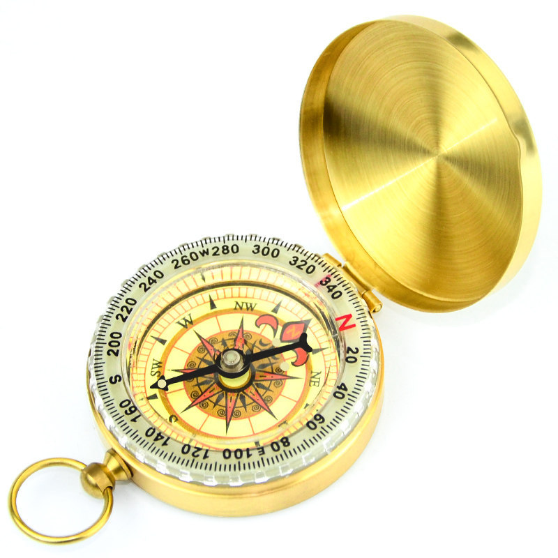Luminous Multifunctional – Other Avto kompas - pocket-watch-style-brass-upgraded-waterproof-luminous-version