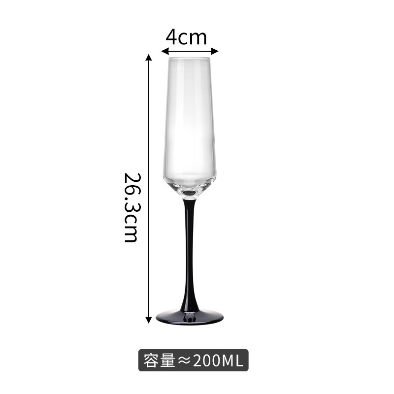 Vaso de champagne francés Vaso de champagne espumoso Vaso de champagne creativo Vaso de vidrio Vaso de vidrio Vaso de vidrio Vaso de vidrio