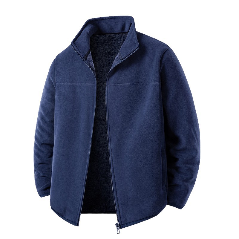 Transfronterizo al aire libre chaqueta de terciopelo para hombres y mujeres 2025 nuevo invierno de terciopelo grueso chaqueta de asalto forro interior chaqueta de terciopelo