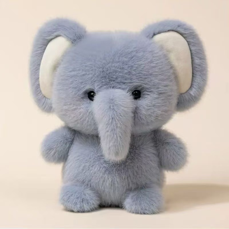 Table with baby elephant