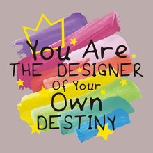 彩虹励志热转印烫画贴 T恤印花图案烫印logo高弹耐水洗胶印烫图