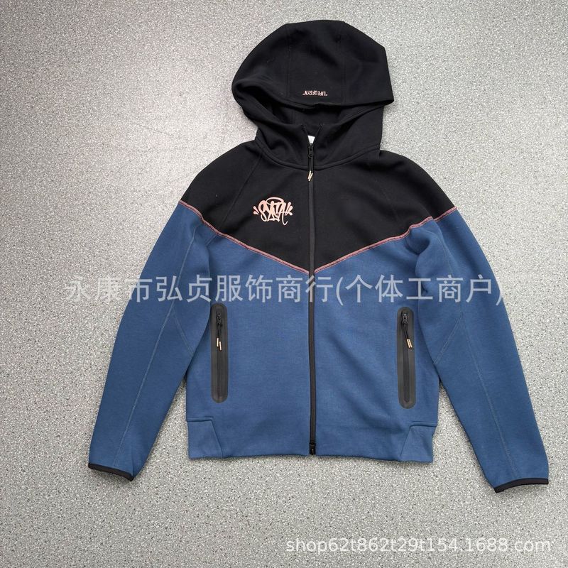 25秋季新款休闲运动联名风行者套装欧美明星嘻哈连帽套装748+749|undefined