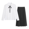 Organ, long-sleeve, long skirt, megaphone