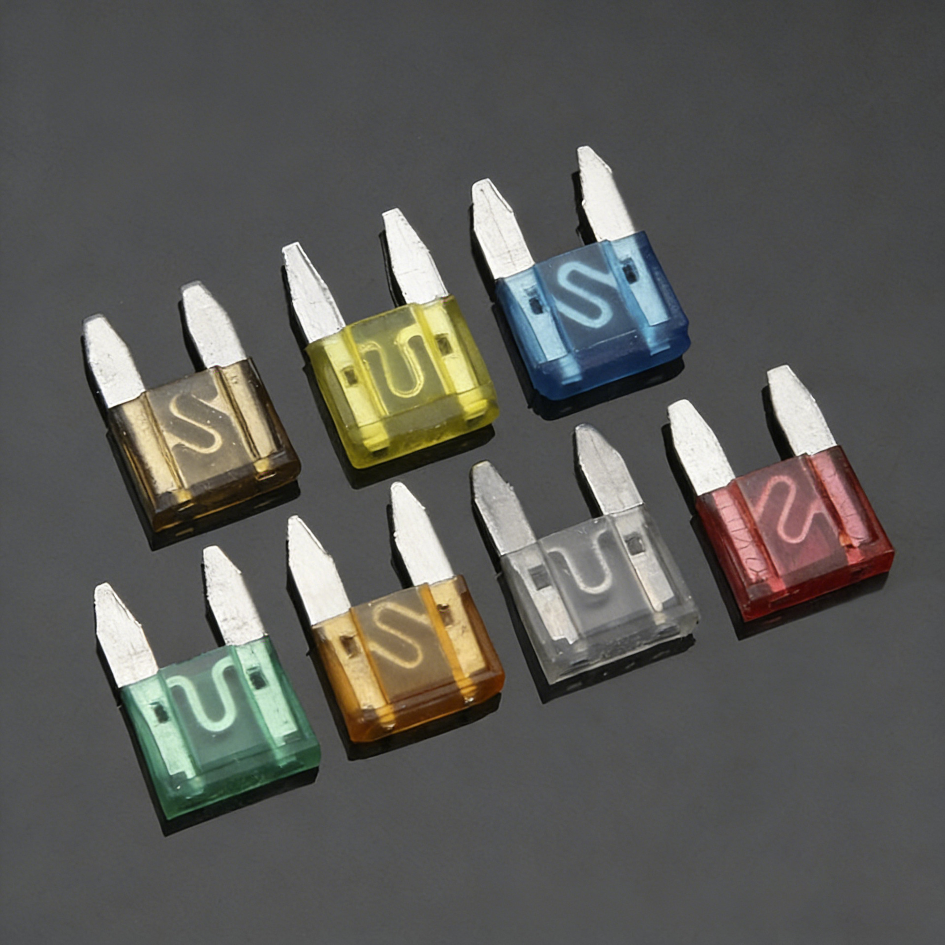 跨境货源35PCS 汽车保险片袋装小号插式保险片保险丝组合保护器件