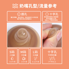 Infant supply factory wholesale brown silicone teat for babies, ultra-soft, 3D sanding wide-mouth bottle nipple