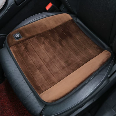 Multi-function pad: Graphene Car 5V Warm - graphene-brown-embroidery