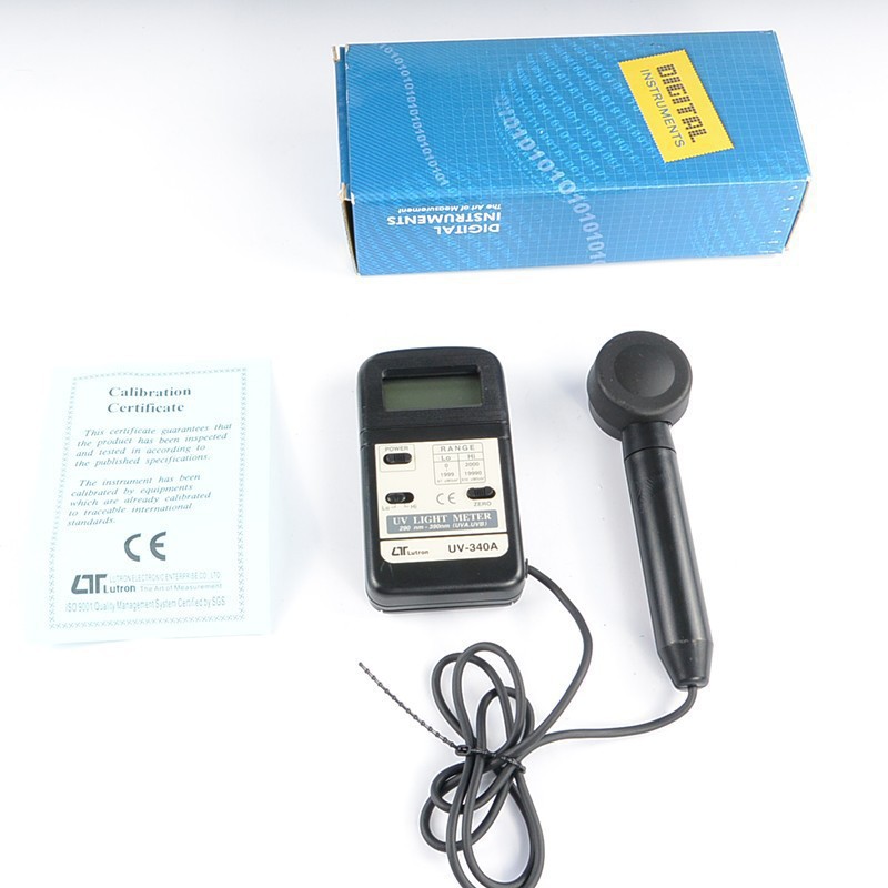 台湾Lutron路昌UV-340A紫外线光强度计UV LIGHT METER中禾