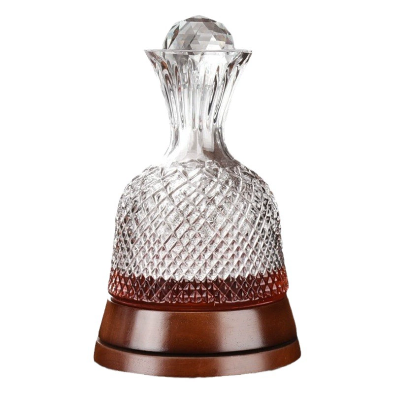 Легкий роскошный хрустальный Быстрый Графин для вина Vortex в европейском стиле, бытовой бокал для вина, высококачественный вращающийся графин