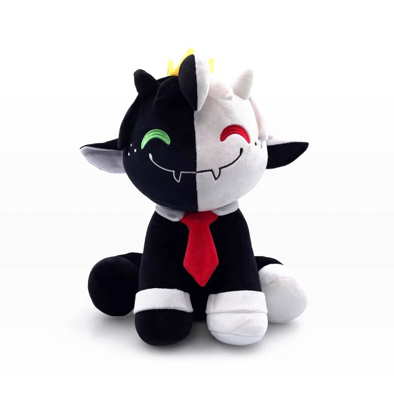 Black and White Lamb Doll Ranboo Sit Plush Toy Hand-held YouTube Cross-border Internet Celebrity in stock Cute Black and White Lamb Doll Ranboo Sit Plush Toy Hand-held YouTube Cross-border Internet Celebrity in stock Cute