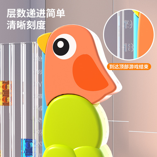 Woodpecker Tetris building block toy 3D three-dimensional puzzle early education children's educational Jenga toy wholesale