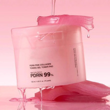 PDRN pink collagen Toner pads ��ɫ�zԭ����ˬ�wˮ�| �Ử����