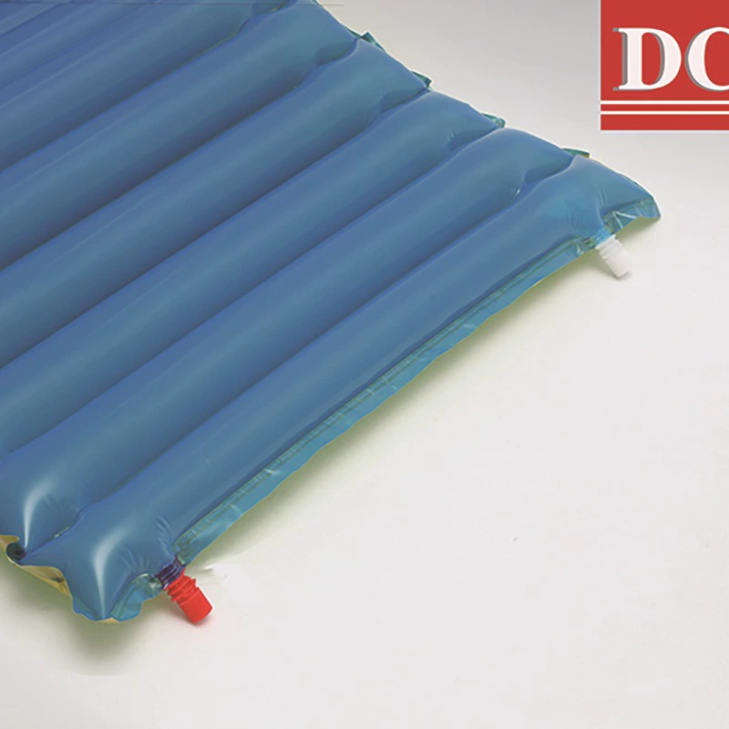 Inflatable mattress, travel folding handheld two-color tent for camping anti-stress "Gopher", 70cm