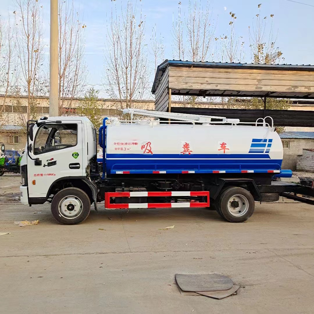 清理污水粪便泥浆东风吸粪车大型户外疏通下水道清洗吸污车吸粪车