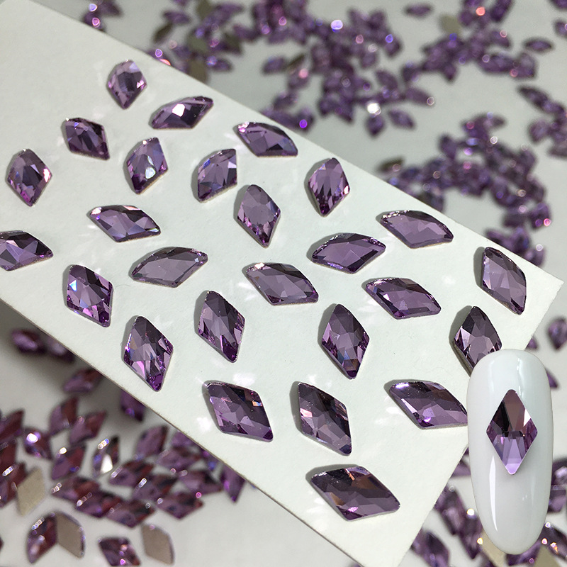 다면체 다이아몬드 6*10mm